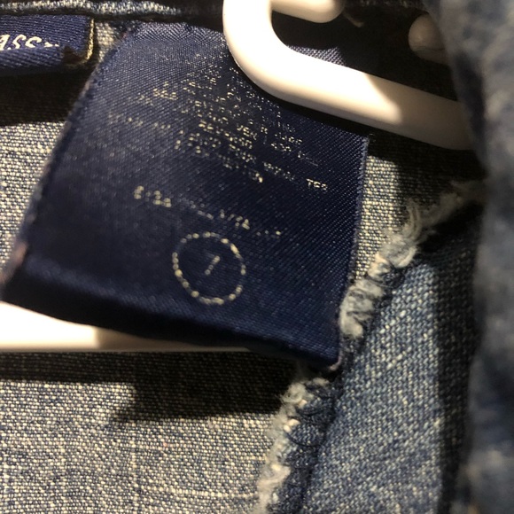 Kids size 7 Polo denim jacket - Picture 5 of 5